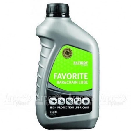 Масло Patriot Favorite Bar&#38;Chain Lube 946 мл для смазки цепей во Владикавказе