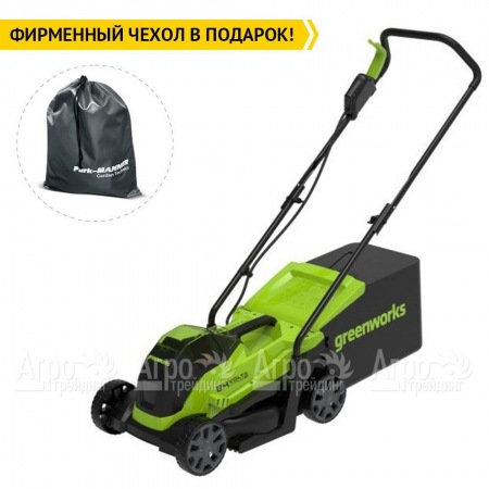 Газонокосилка аккумуляторная GreenWorks GD24LM33K2 во Владикавказе