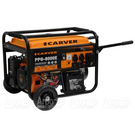 Бензогенератор Carver PPG-8000E 6 кВт  во Владикавказе