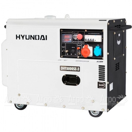 Дизельгенератор Hyundai DHY 8000SE-3 5,5 кВт  во Владикавказе