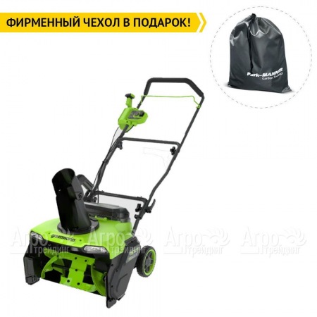 Снегоуборщик аккумуляторный GreenWorks GD40STX2 (без аккумулятора и зарядного устройства)  во Владикавказе