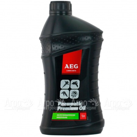 Масло пневматическое минеральное AEG Pneumatic oil 1 л для компрессоров во Владикавказе