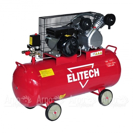Компрессор ременной масляный Elitech КПР 100/400/2.2  во Владикавказе