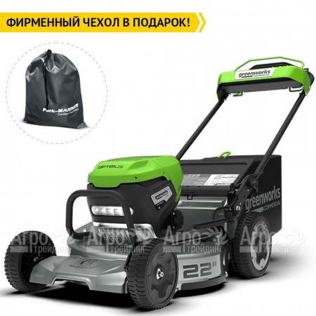 Газонокосилка аккумуляторная GreenWorks LM221S (без аккумулятора и зарядного устройства)  во Владикавказе