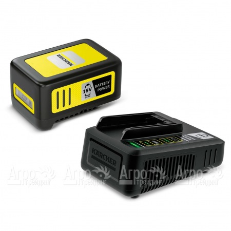 Комплект аккумулятор+зарядное устройство Battery Power 18/50 для Karcher 18 В во Владикавказе