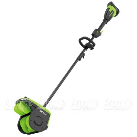 Снегоуборщик аккумуляторный GreenWorks 2603107UG 5 Ач  во Владикавказе