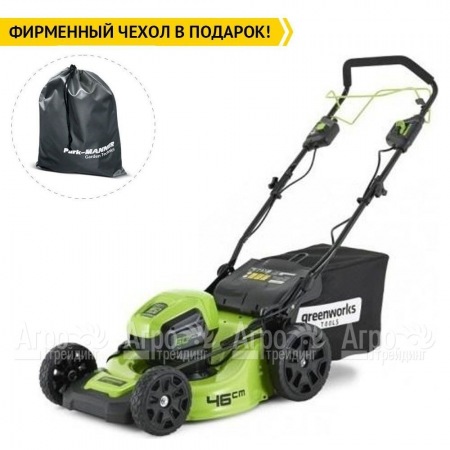 Газонокосилка аккумуляторная GreenWorks GD60LM46SPK4  во Владикавказе