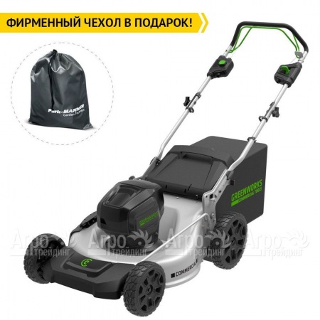 Газонокосилка аккумуляторная GreenWorks GC82LM51SP (без батареи и зарядного устройства) во Владикавказе