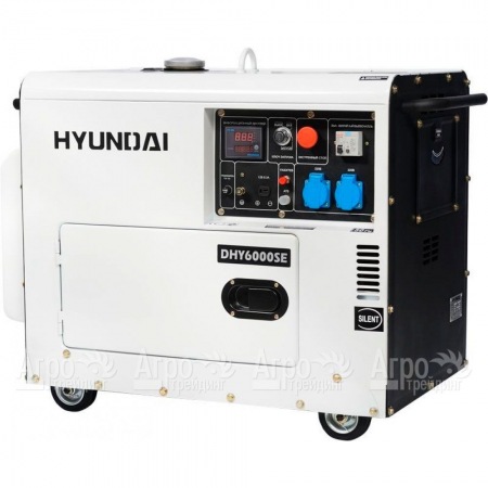Дизельгенератор Hyundai DHY 6000SE 5 кВт  во Владикавказе