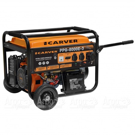 Бензогенератор Carver PPG-8000E-3 2 кВт  во Владикавказе