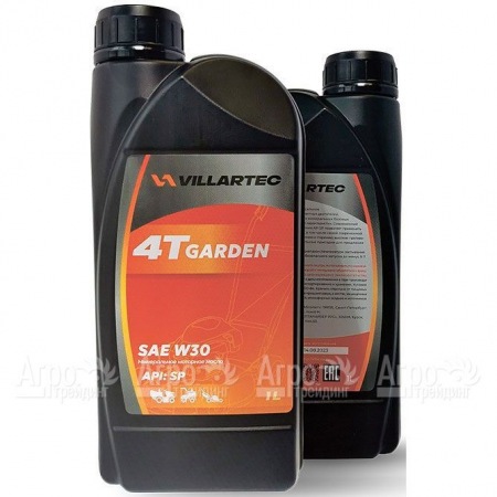Масло моторное Villartec 4T Garden (SAE W30) 1 л для 4-х тактных двигателей во Владикавказе