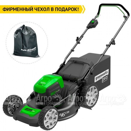Газонокосилка аккумуляторная GreenWorks GD80LM46K4  во Владикавказе