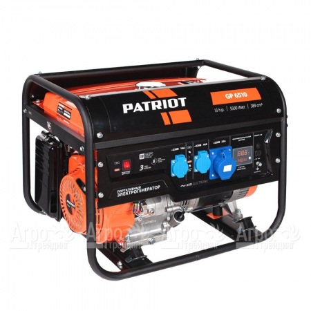 Бензогенератор Patriot GP 6510 5 кВт  во Владикавказе