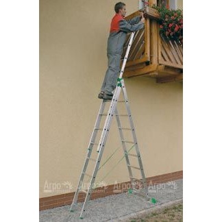 ALV-7614 ALVE Лестница универсал. 3-х секц. 3х14 ступ.  во Владикавказе