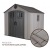 Пластиковый сарай LifeTime WoodLook 8х7.5 во Владикавказе