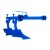 Плуг двухкорпусный регулируемый 220 для Garden Scout (Скаут) GS 81 D, GS 81 DE, GS 101 D, GS 101 DE, GS 15 DE во Владикавказе