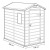 Пластиковый сарай Keter Manor 4x6 во Владикавказе