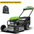 Газонокосилка аккумуляторная GreenWorks LM221S (без аккумулятора и зарядного устройства) во Владикавказе