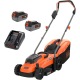 Газонокосилка аккумуляторная Black+Decker BCMW33184L2 во Владикавказе