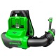 Воздуходувка аккумуляторная GreenWorks 40V 2408107 (без аккумулятора и зарядного устройства) во Владикавказе